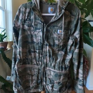 Camo Carhartt Outerwear Jacket